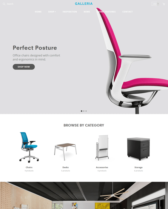 Elegant And Modern Shopify Themes For Furniture Stores