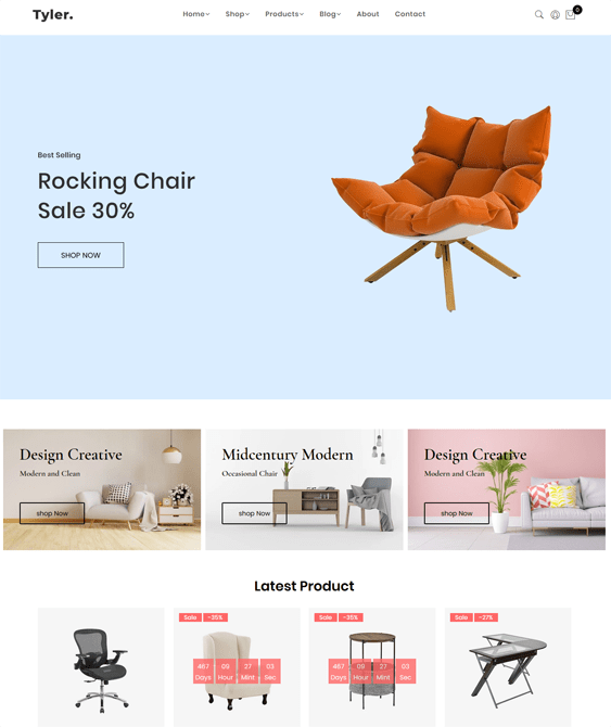 Stylish Shopify Themes For Online Furniture And Homewares Stores