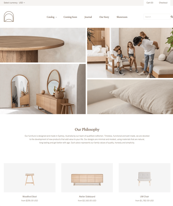 Beautiful And Modern Shopify Themes For Online Furniture Stores Buildify