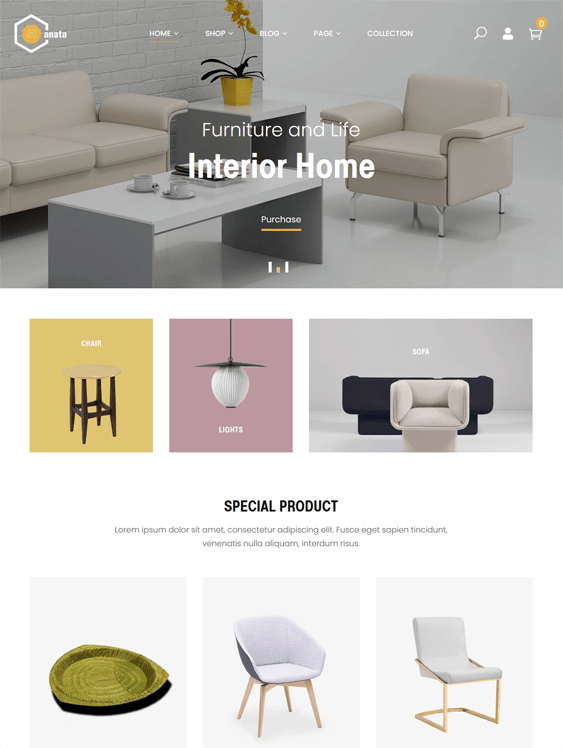 Elegant And Modern Shopify Themes For Furniture Stores
