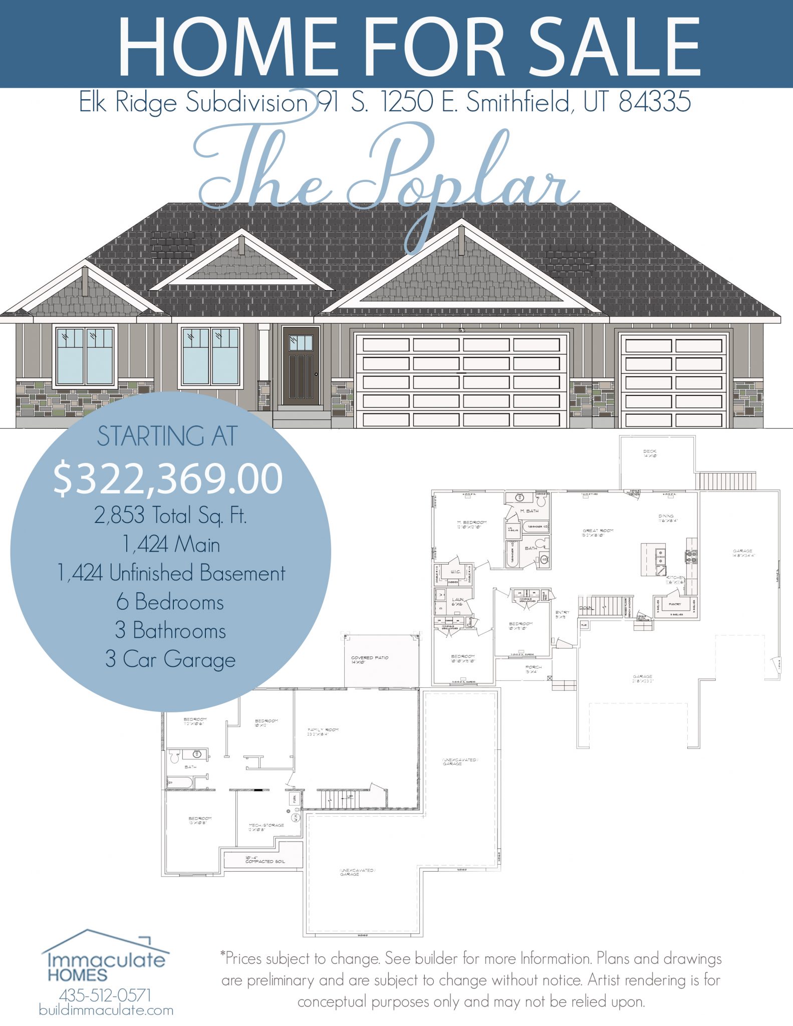 91 South 1250 East Smithfield, UT Immaculate Homes