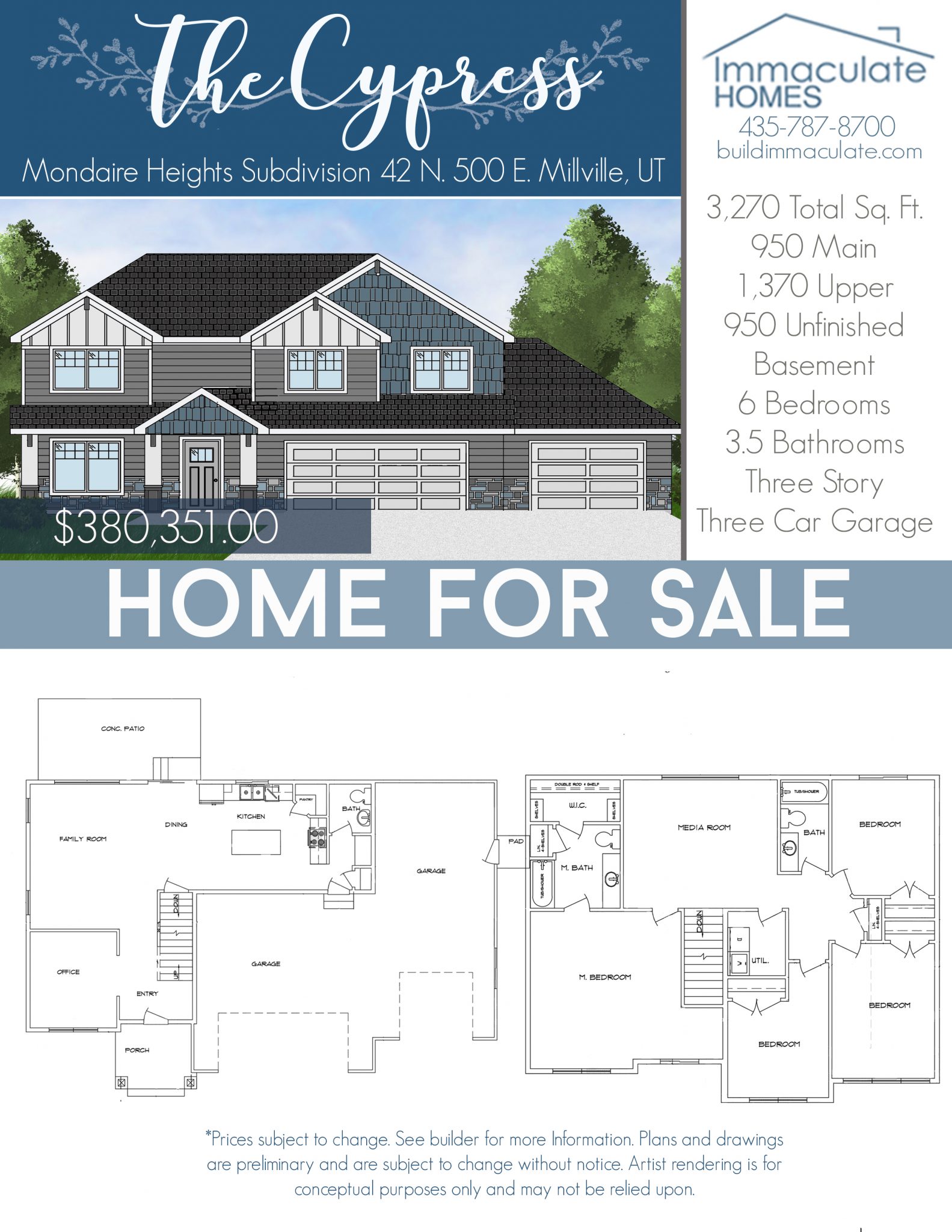 42 North 500 East Millville, UT Immaculate Homes