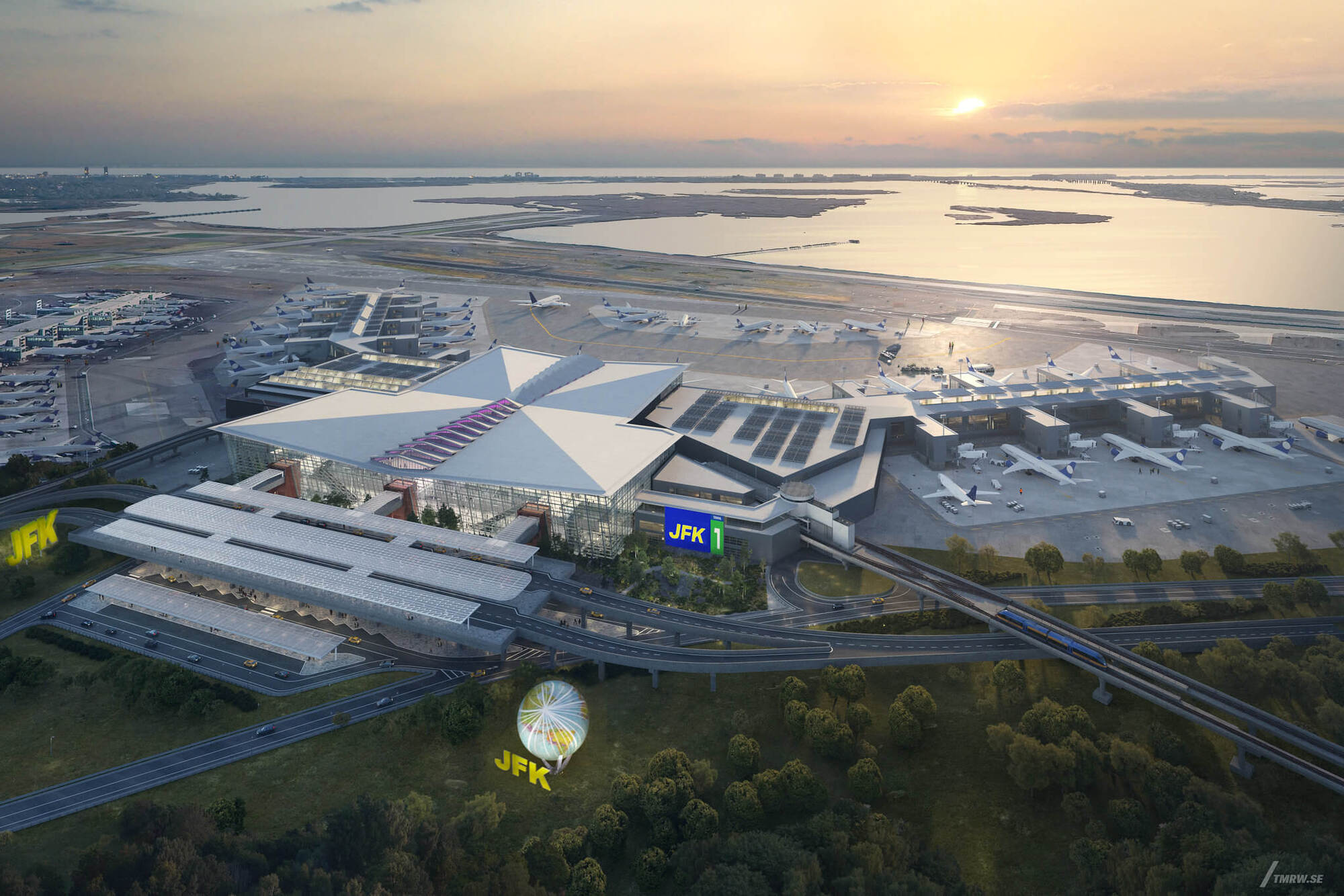 JFK's new 'mega terminal' project officially breaks ground Build in