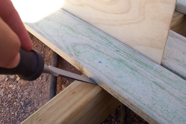 Building a Deck Laying the Decking