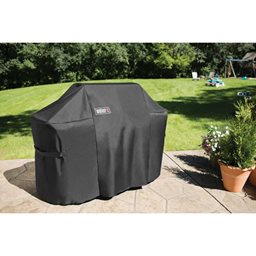 Summit 400S Premium 67 In. Black Polyester Grill Cover Building Depot