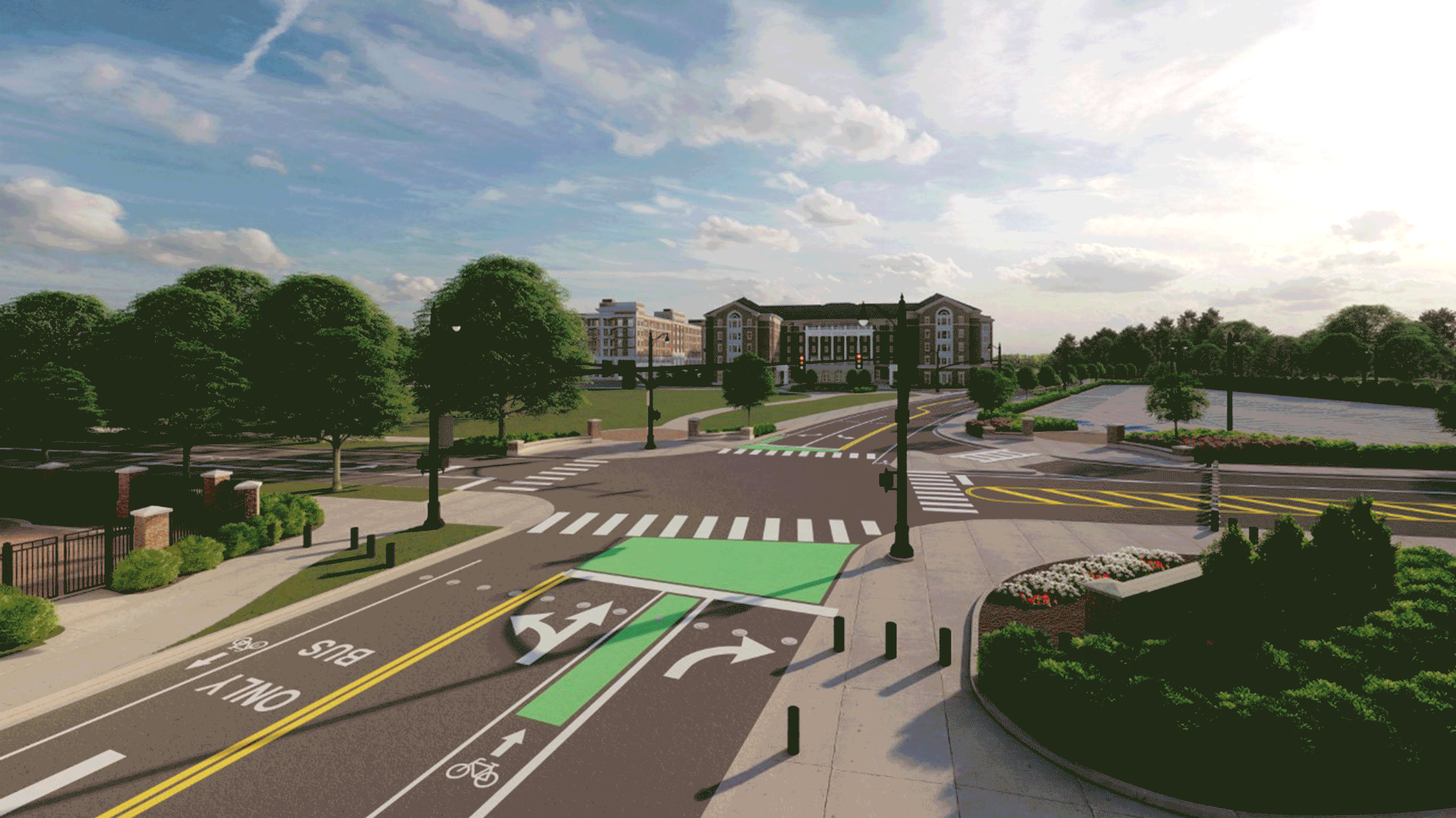Colonial Drive Enhancements (2019) Building Bama The University of