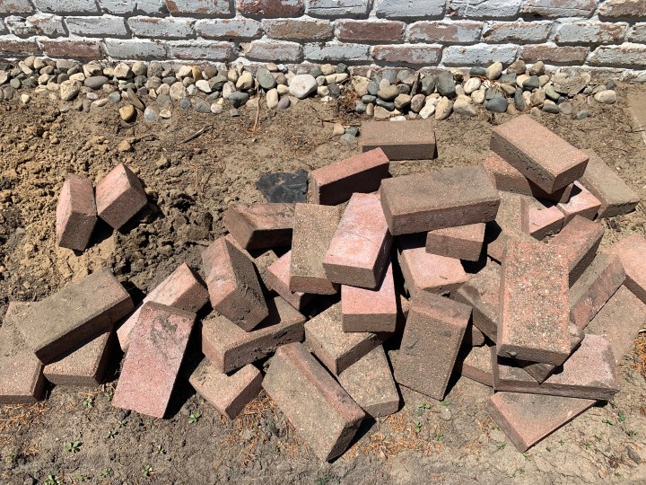 How To Add A Charming Brick Border To Garden Building Bluebird