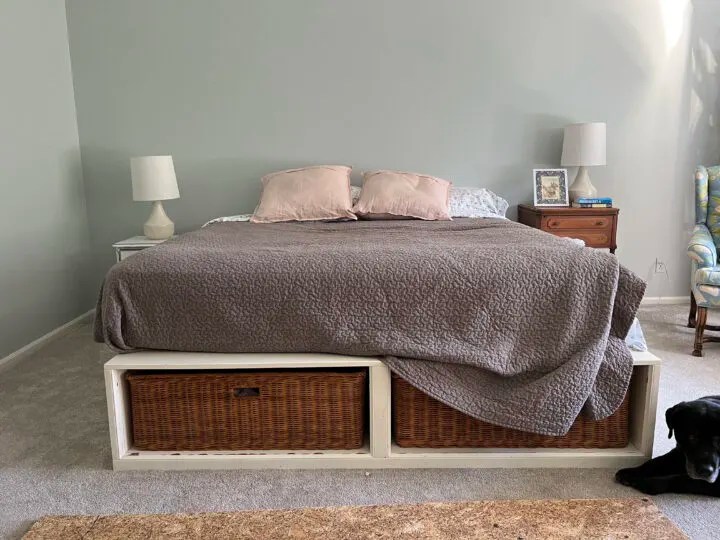 Simple Tufted Headboard DIY That Looks Expensive! Building Bluebird