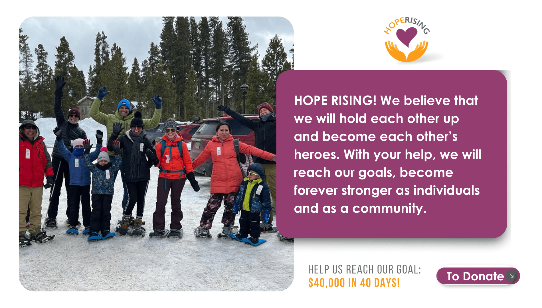 Building Hope Summit Hope Rising website banner