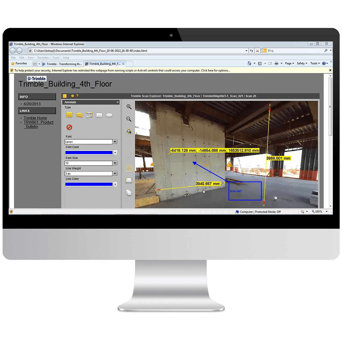 Trimble RealWorks 3D Project Modeling Software BuildingPoint Central