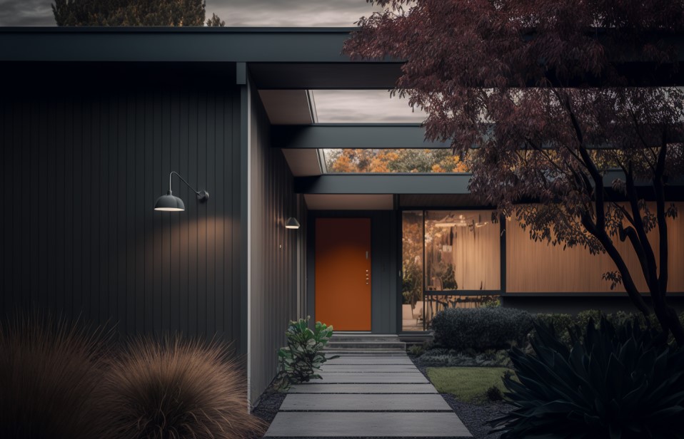 18 Mid Century Modern Siding Design Ideas