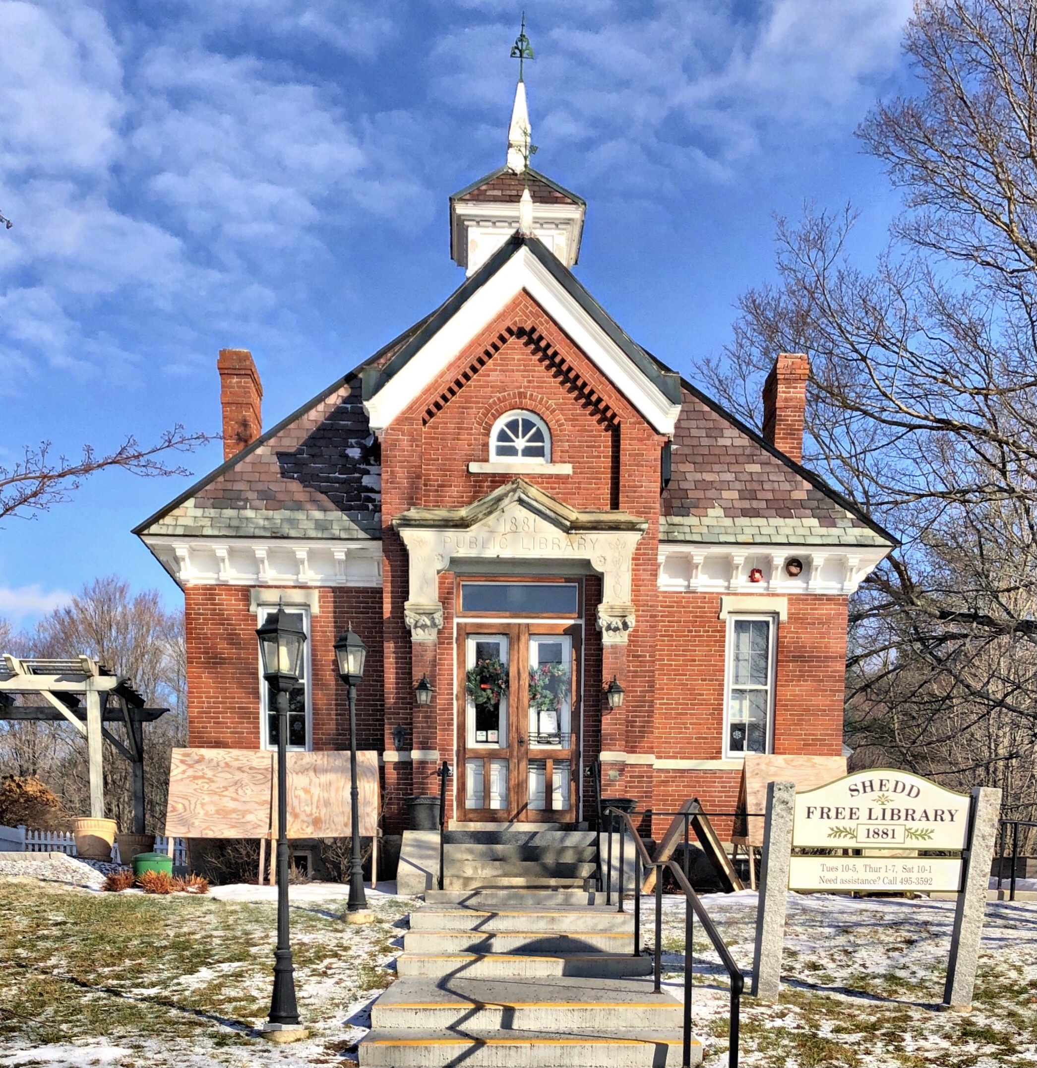 Shedd Free Library // 1881 Buildings of New England
