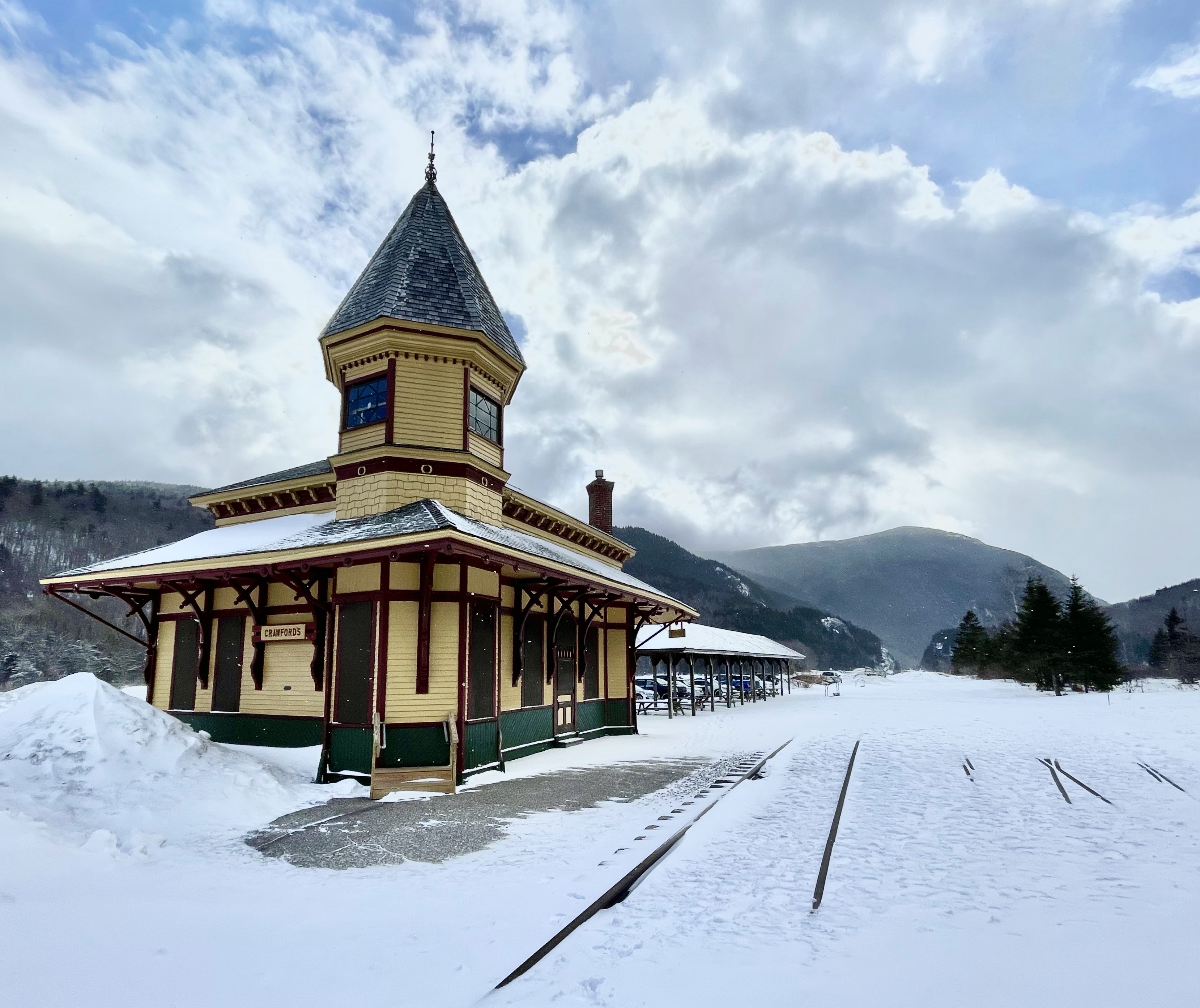 Crawford Depot // 1891 Buildings of New England