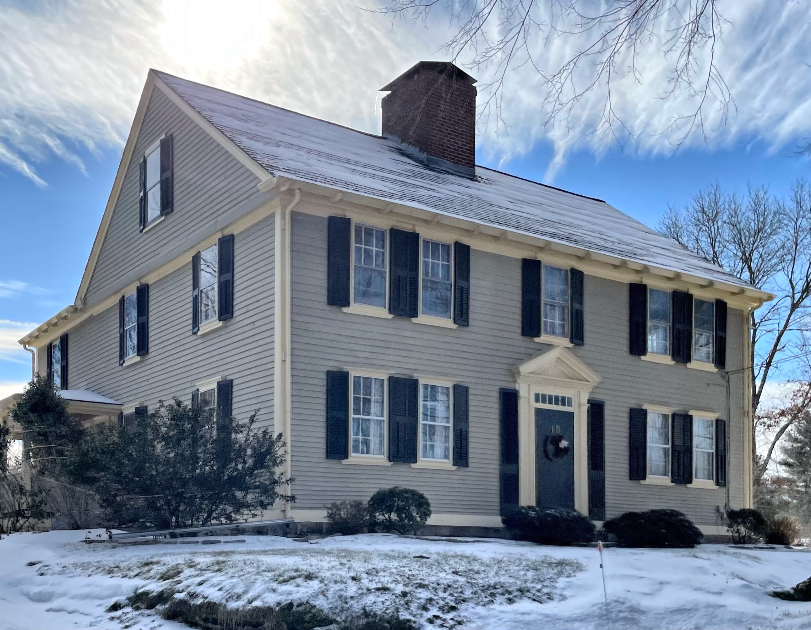 BowenBarrows House // 1789 Buildings of New England