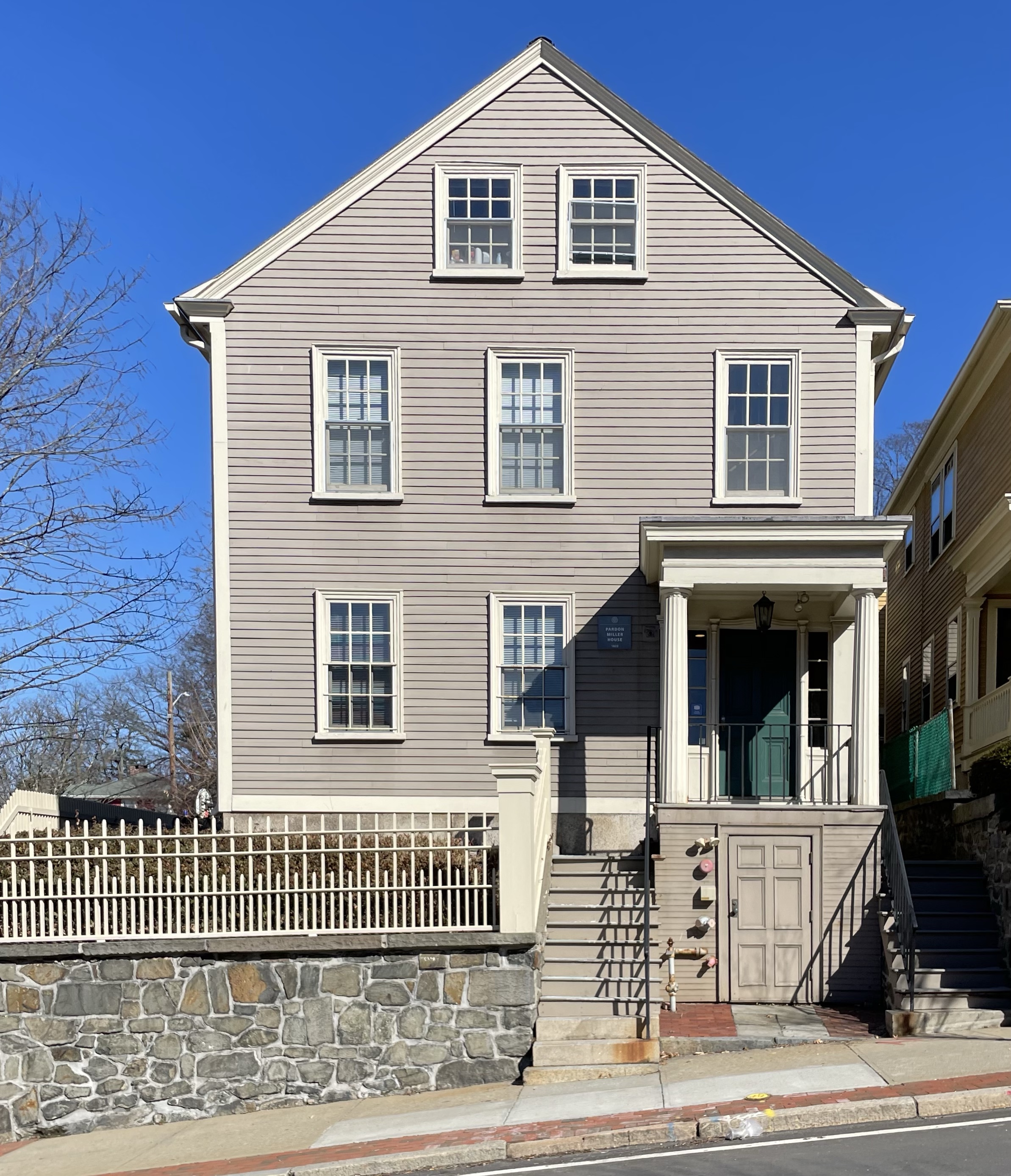 Pardon Miller House // 1822 Buildings of New England