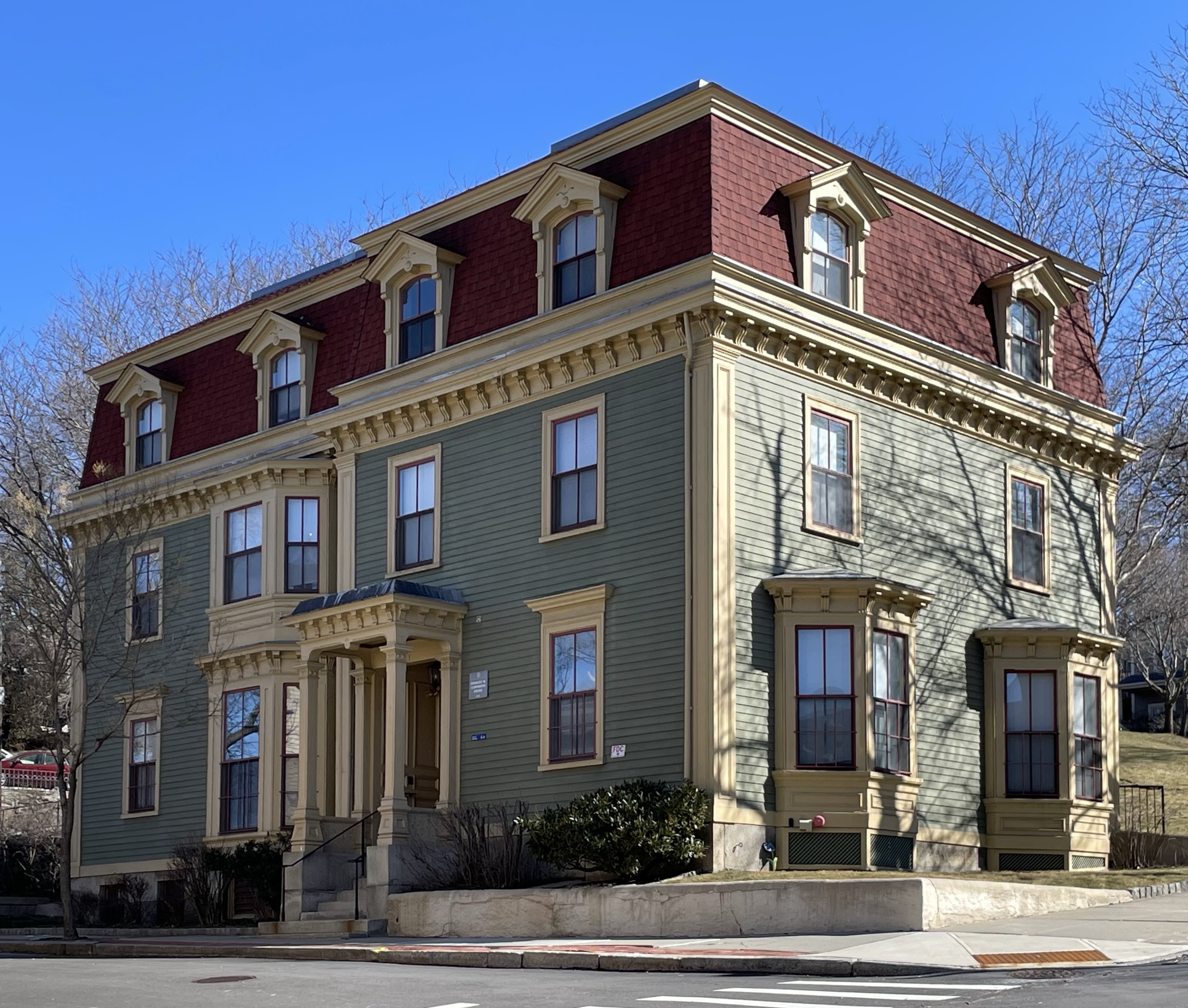 Francis Carpenter House // c.1857 Buildings of New England