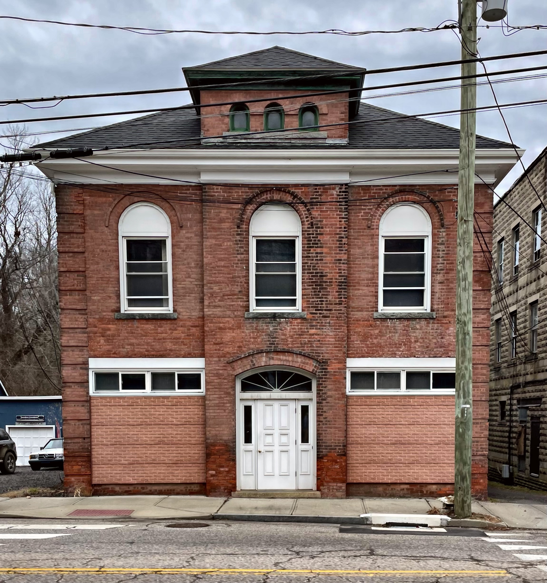 Sprague Former Town Hall and Fire Station // 1911 Buildings of New