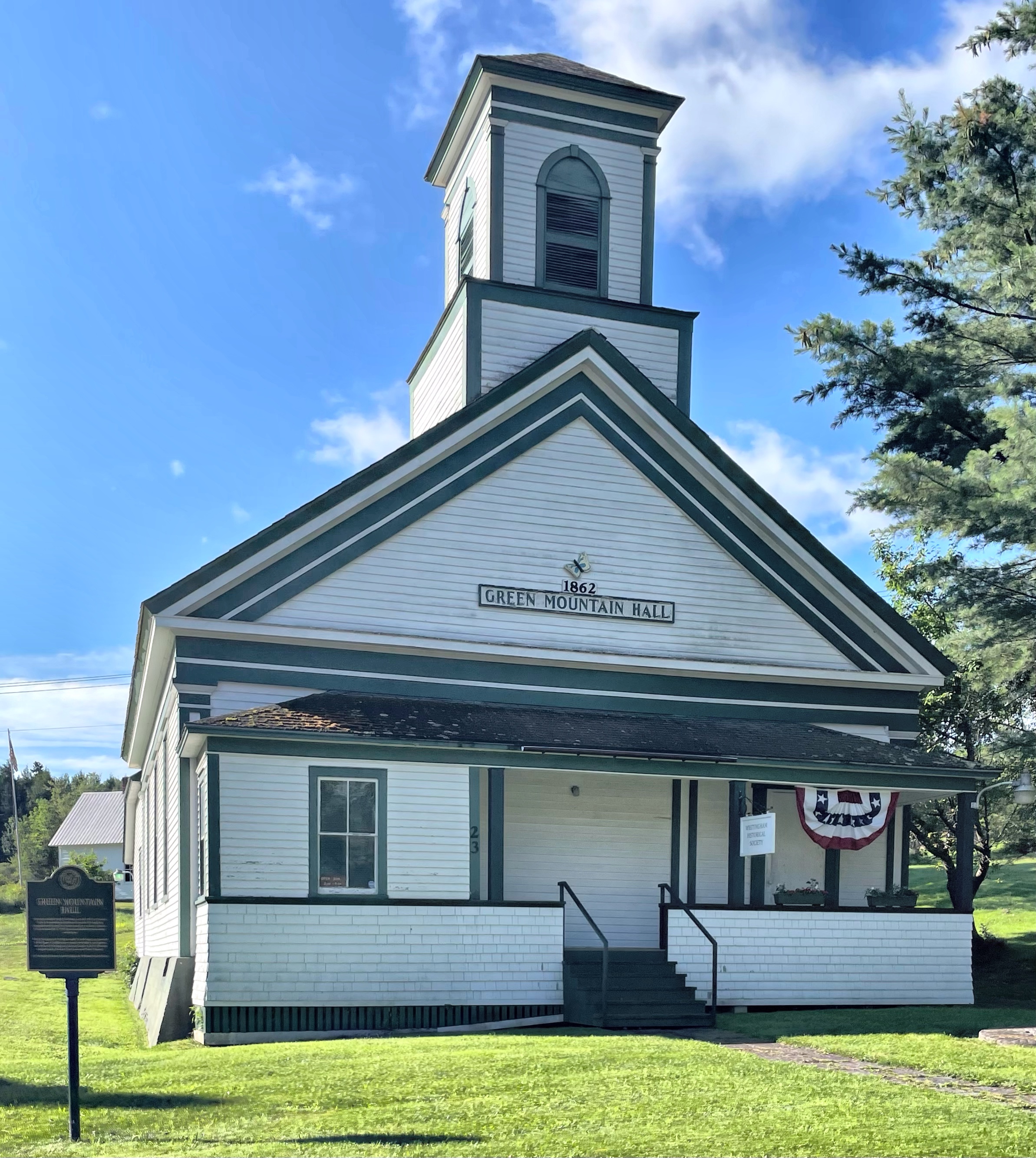 Green Mountain Hall // c.1860 Buildings of New England