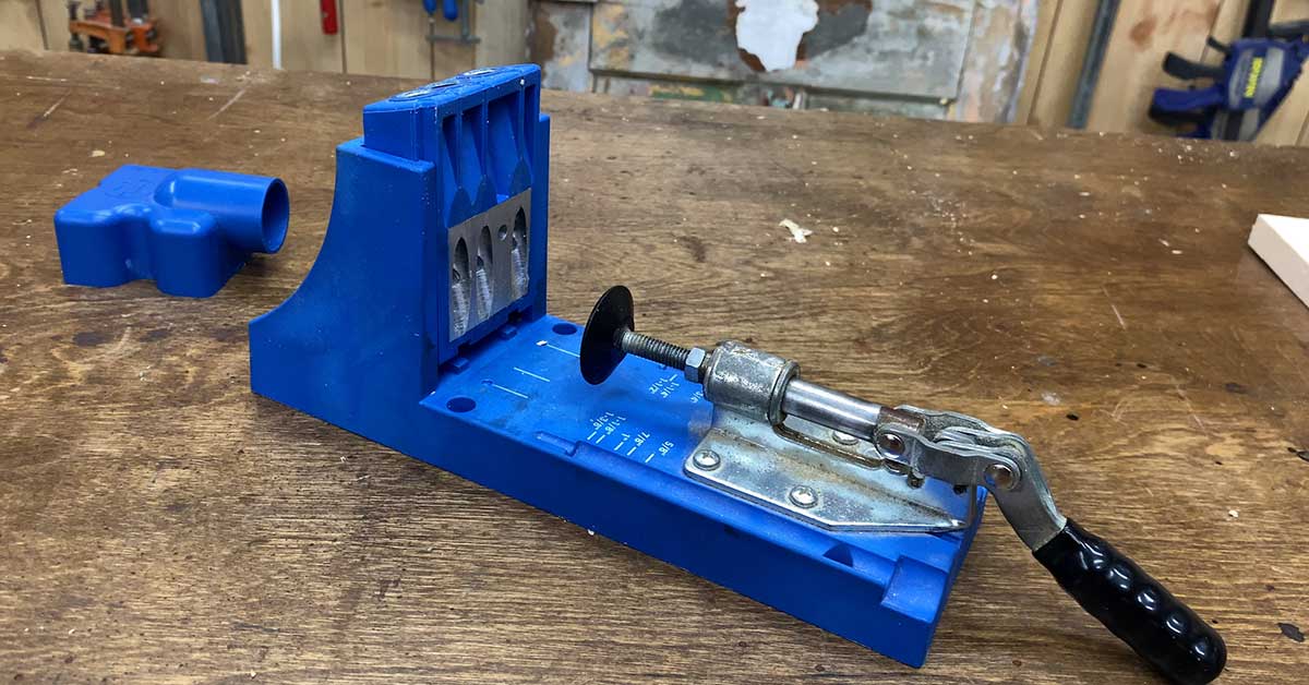 Kreg Tutorial K4 Pocket Hole Jig Building with Kinfolk