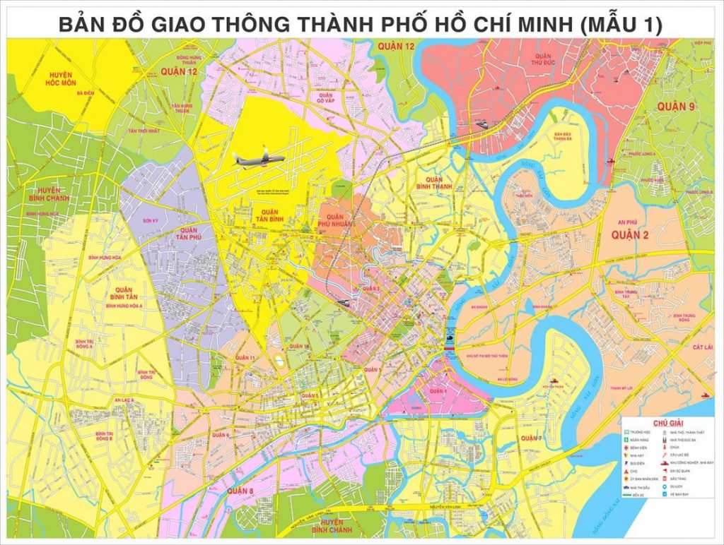 Những Điều Cần Biết Trên bản đồ TP Hồ Chí Minh Tìm Hiểu Bản Đồ Việt