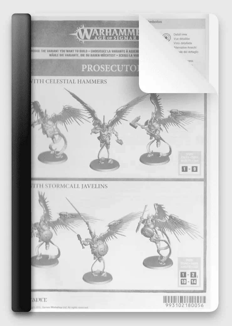Prosecutors with Stormcall Javelins Instructions Free Download Build