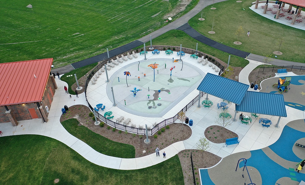 Wolf's Crossing Community Park (Naperville, IL) Build Integral
