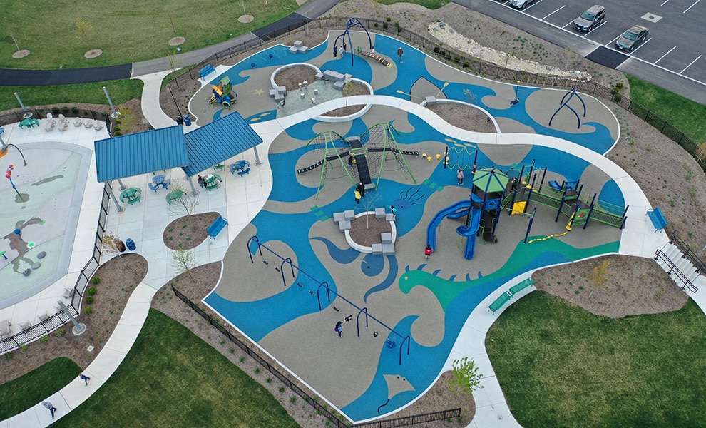 Wolf's Crossing Community Park (Naperville, IL) Build Integral