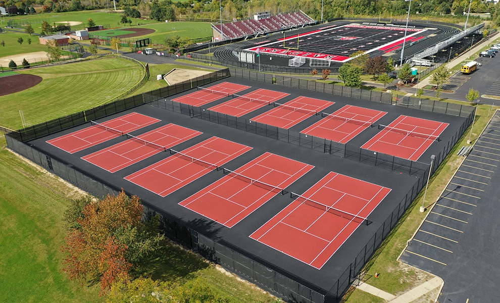 Bolingbrook High School Turf, Tracks & Tennis Improvements (Bolingbrook