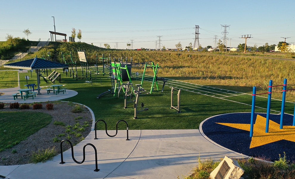 Wolf's Crossing Community Park (Naperville, IL) Build Integral