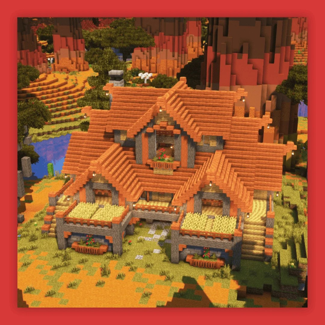 Survival Spruce Mansion Build It