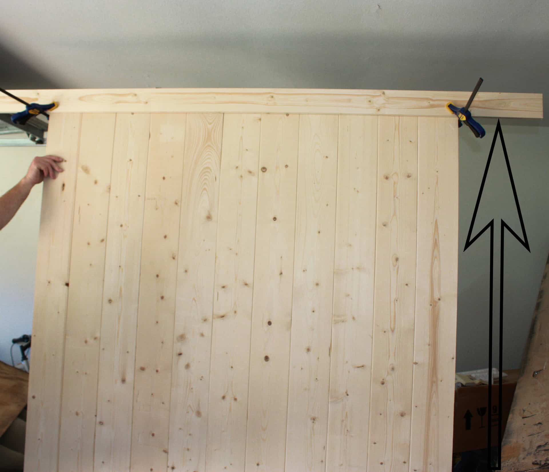 DIY Barn Door Room Divider The Inspired