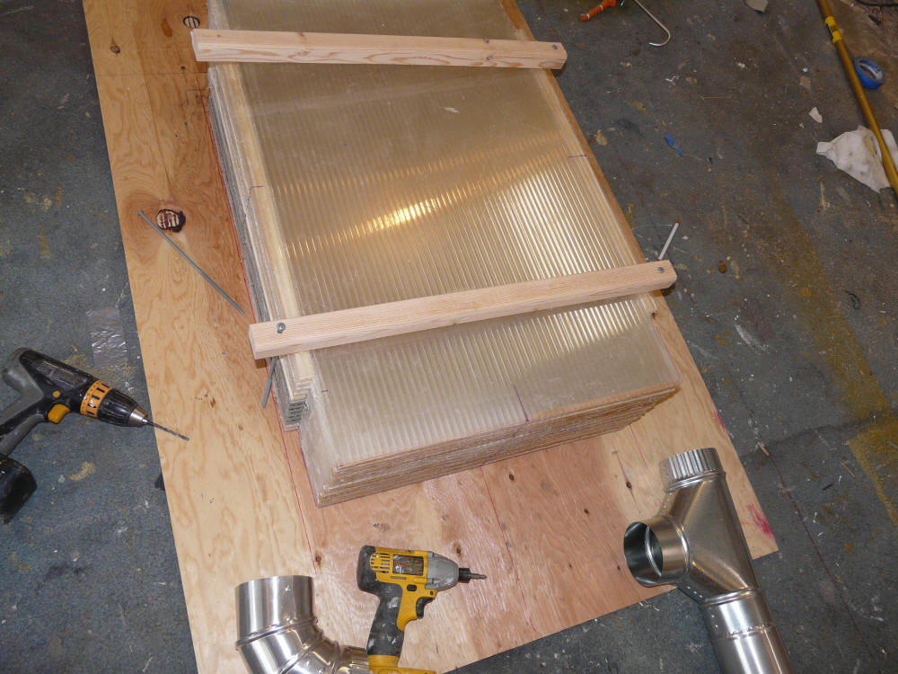 First Cut Prototype for Clothes Dryer Heat Recovery Heat Exchanger