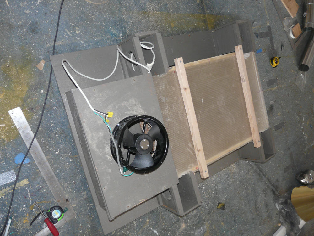 First Cut Prototype for Clothes Dryer Heat Recovery Heat Exchanger