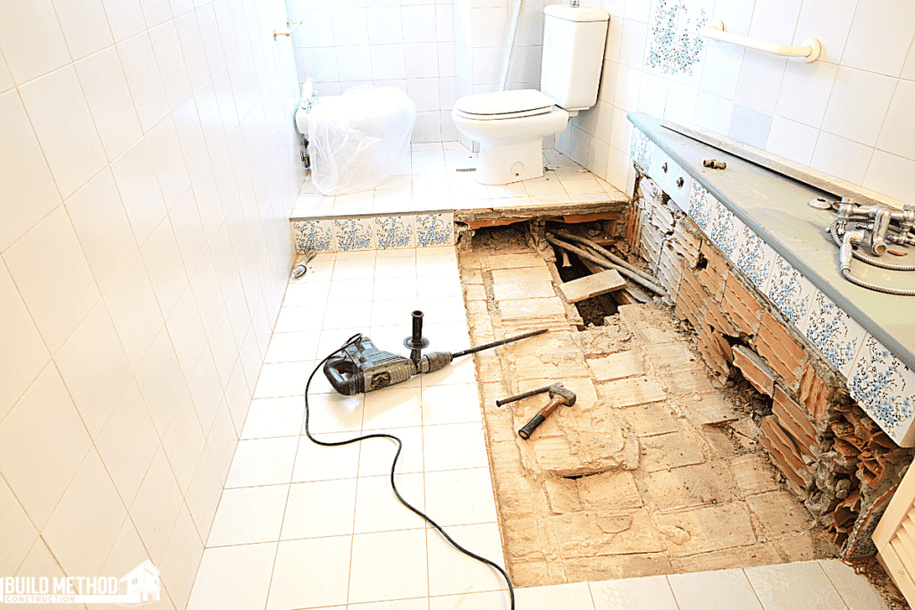 Bathroom Remodel Cost Los Angeles Build Method Construction