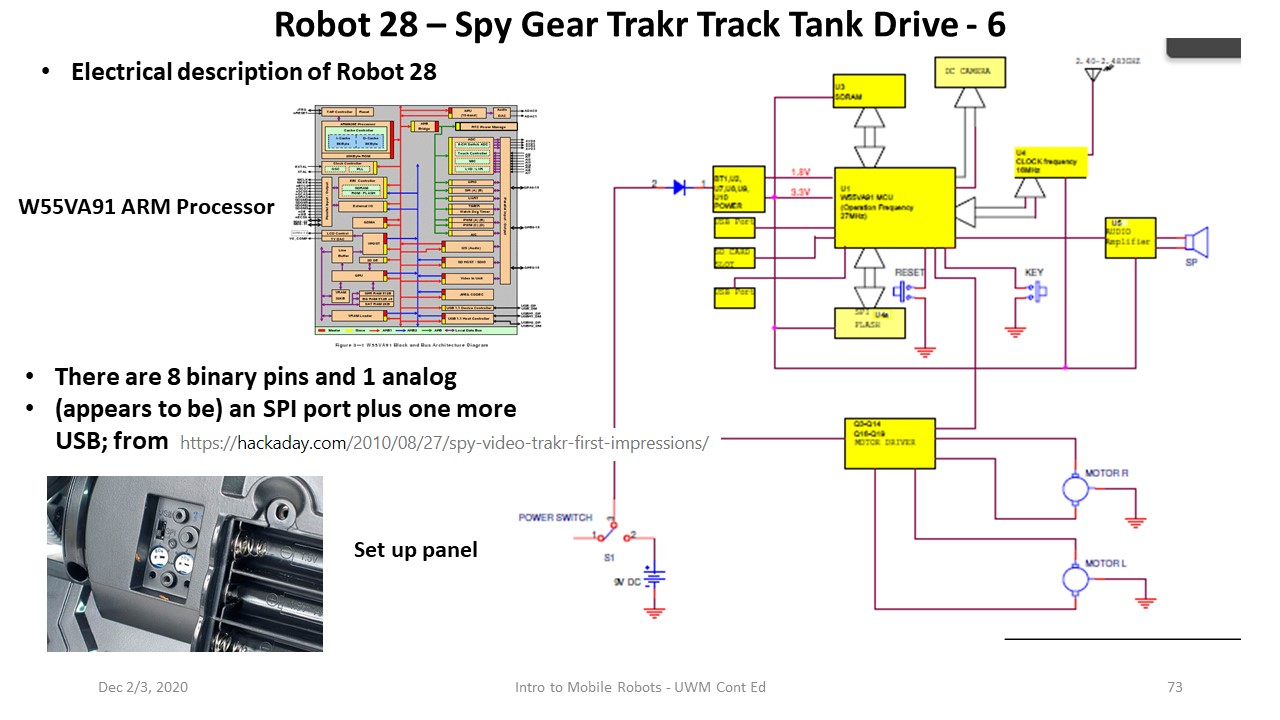 Robot 28 Spy Gear Trakr Track Tank Drive Build Mobile Robots