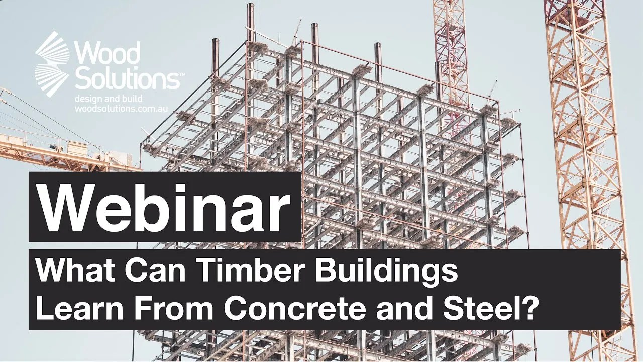 What Can Mass Timber Learn From Steel And Concrete Construction?