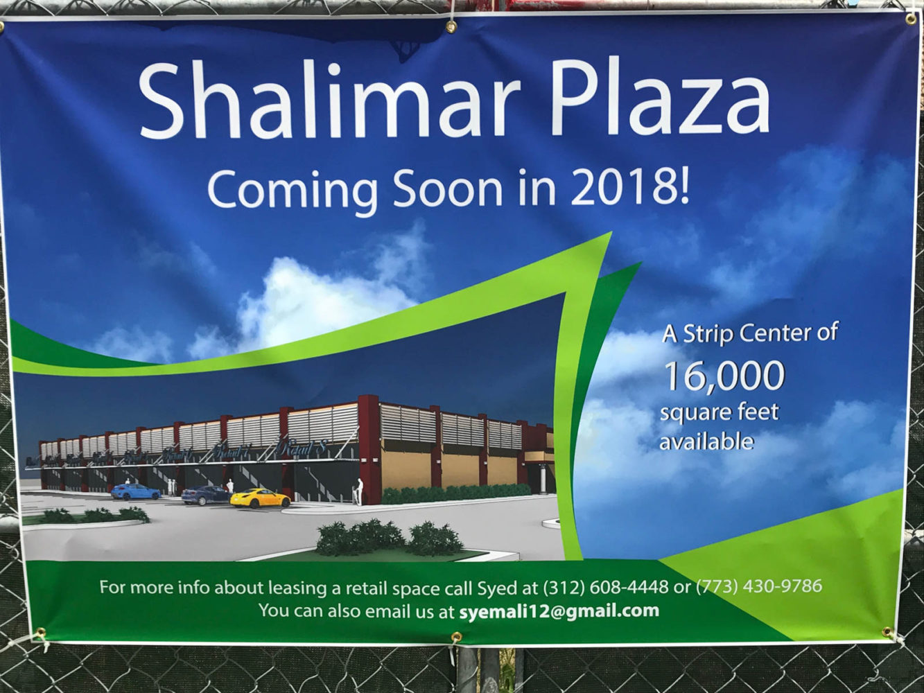 Shalimar Plaza 8 Commerical Store Build Outs Commercial Development