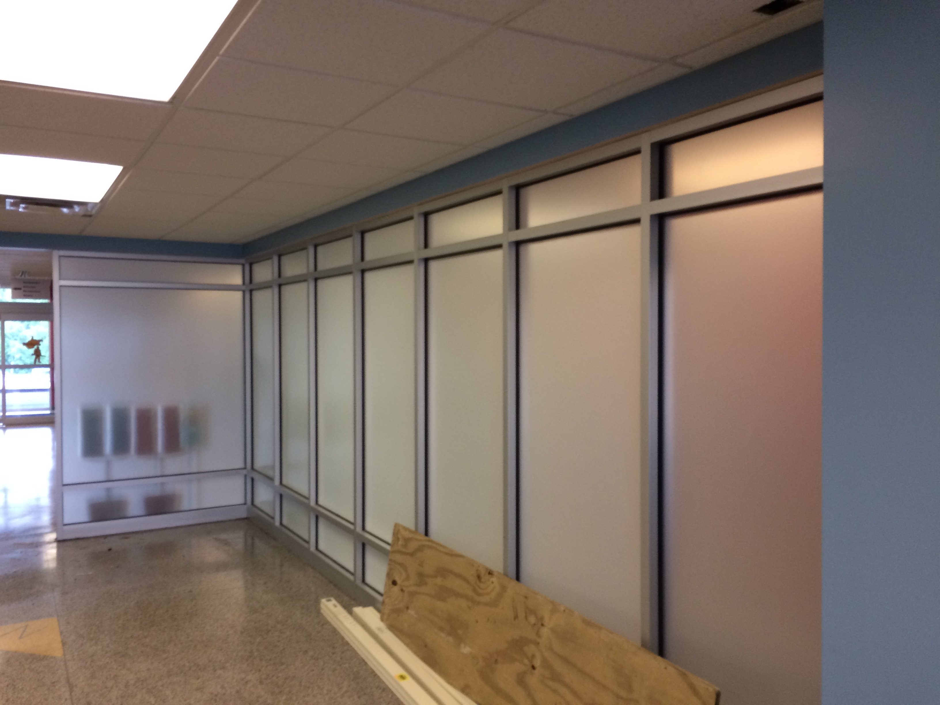 Demountable Partition Installation CKB Airport Clarksburg, WV