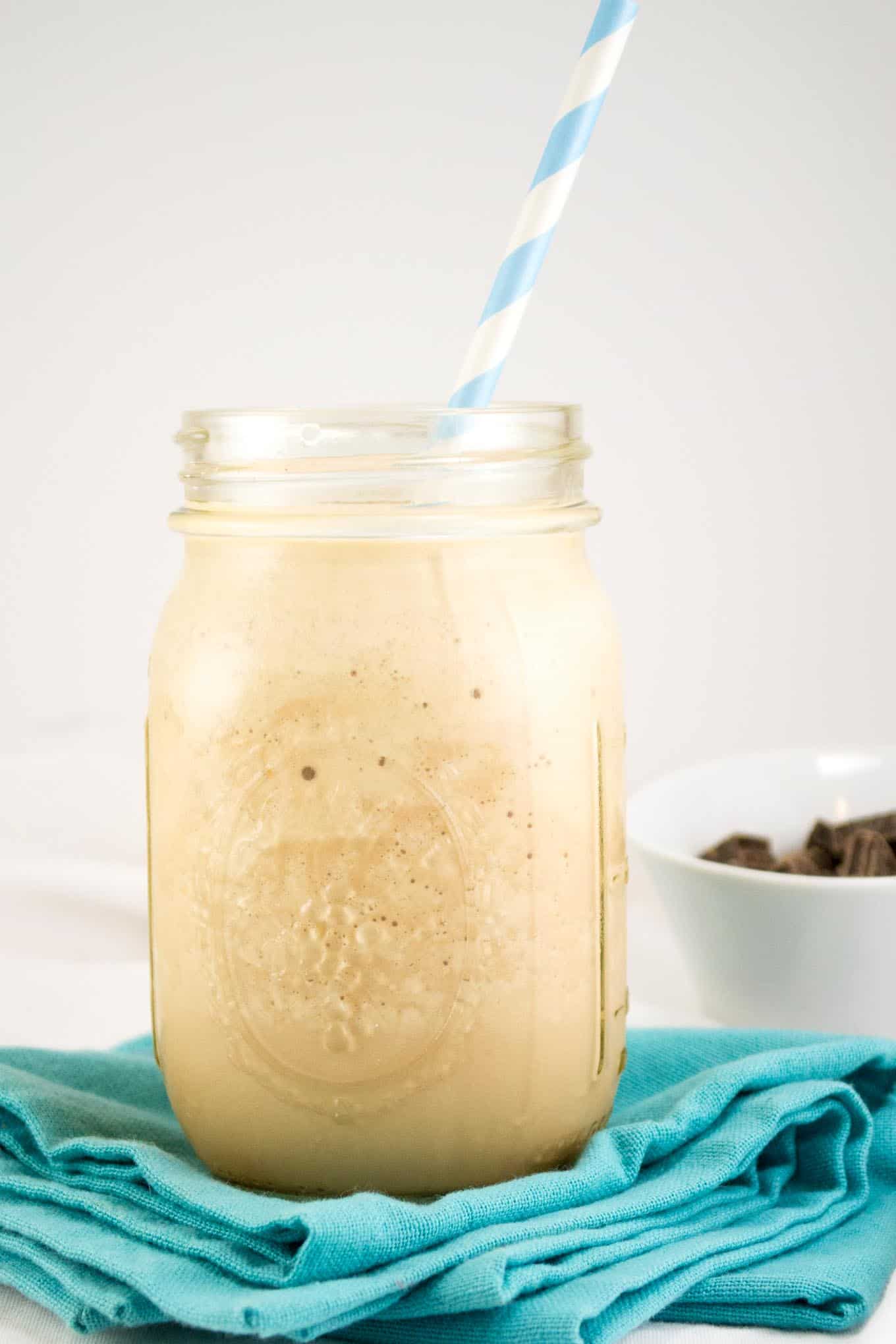 Whipped Cream Frozen Coffee Recipe with tru whip