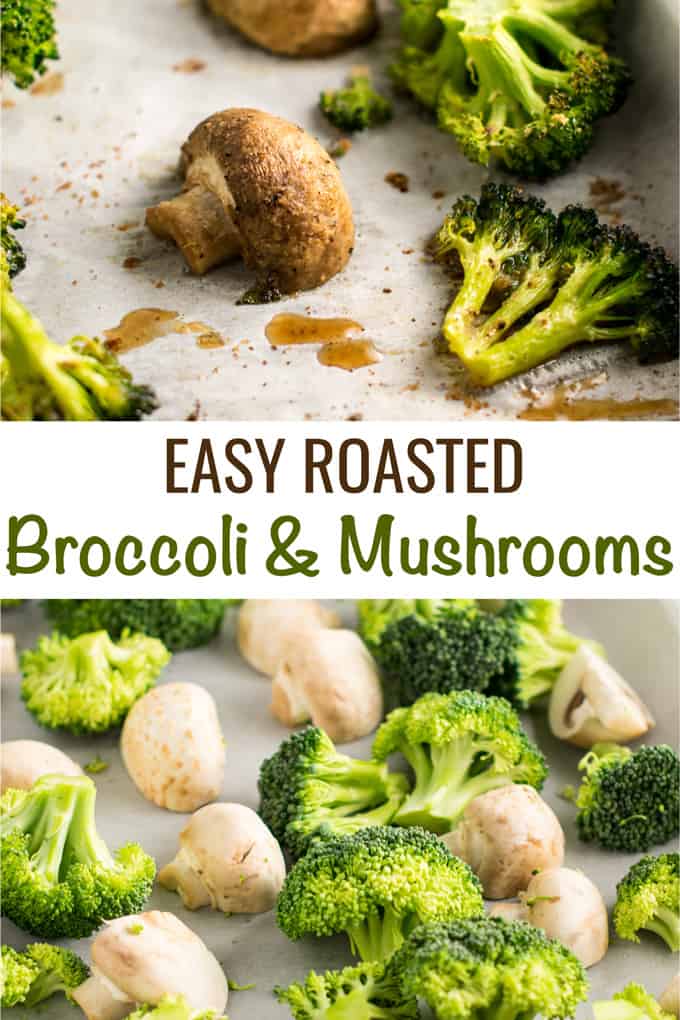Roasted Broccoli and Mushrooms Recipe Build Your Bite