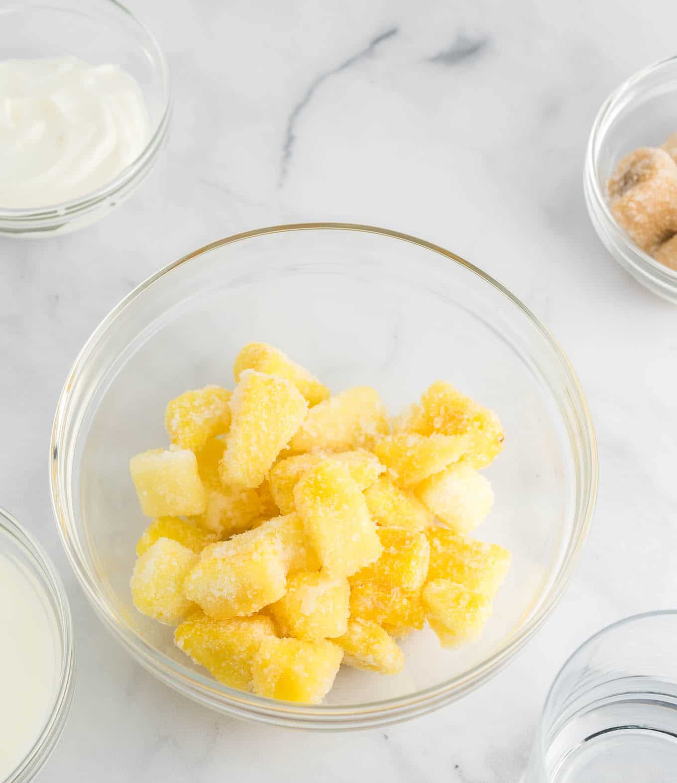 Frosty 4 Ingredient Pineapple Smoothie Build Your Bite