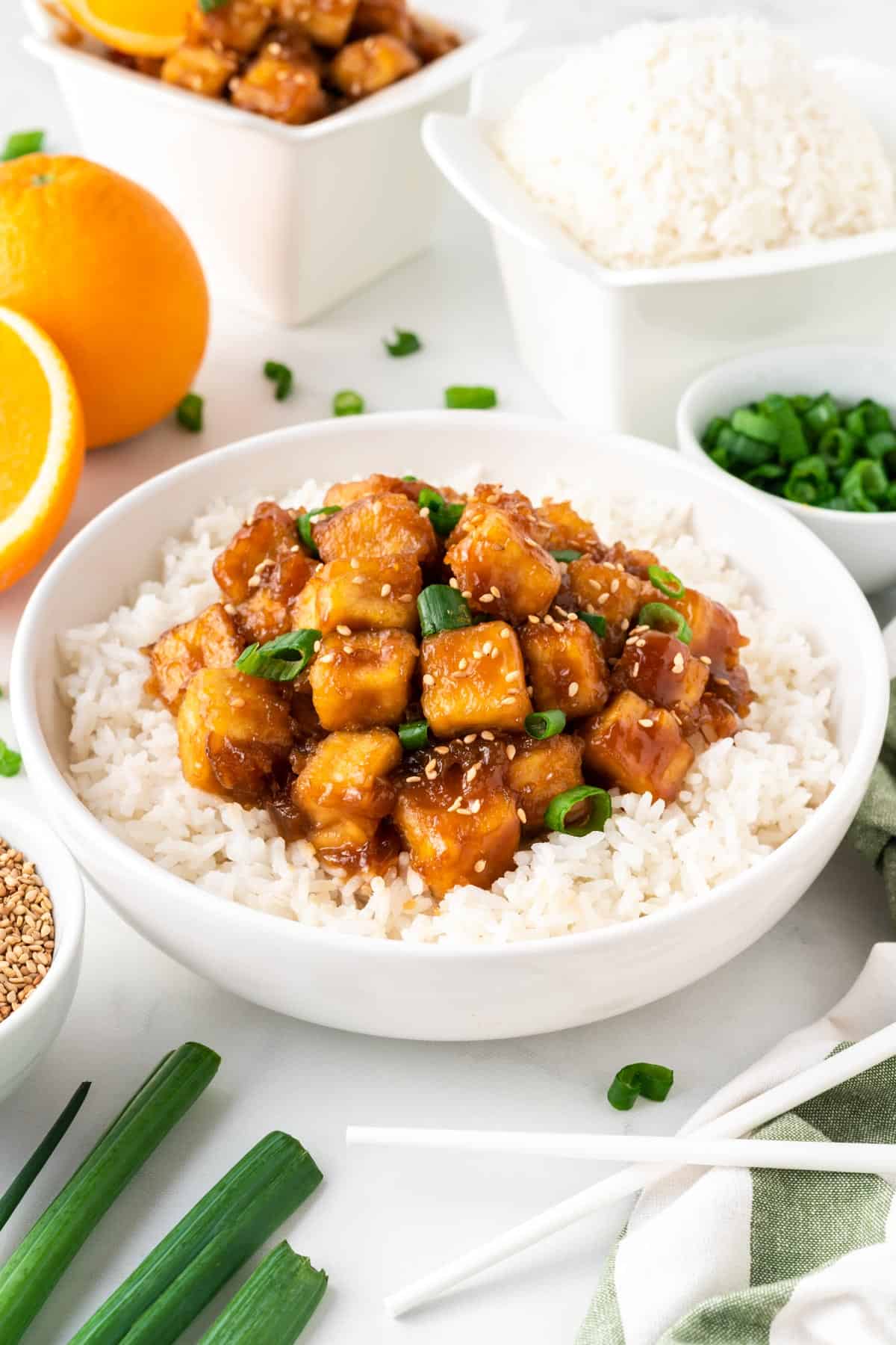 tofu orange chicken near me Dorothea Oshea