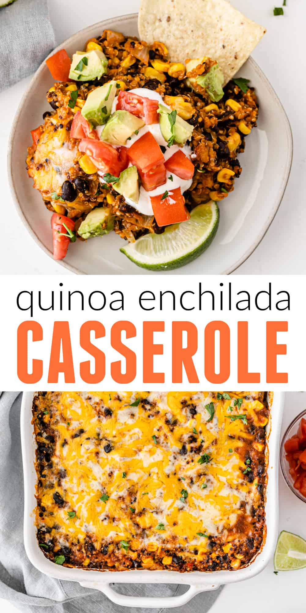 Mexican Quinoa Enchilada Casserole Recipe Build Your Bite