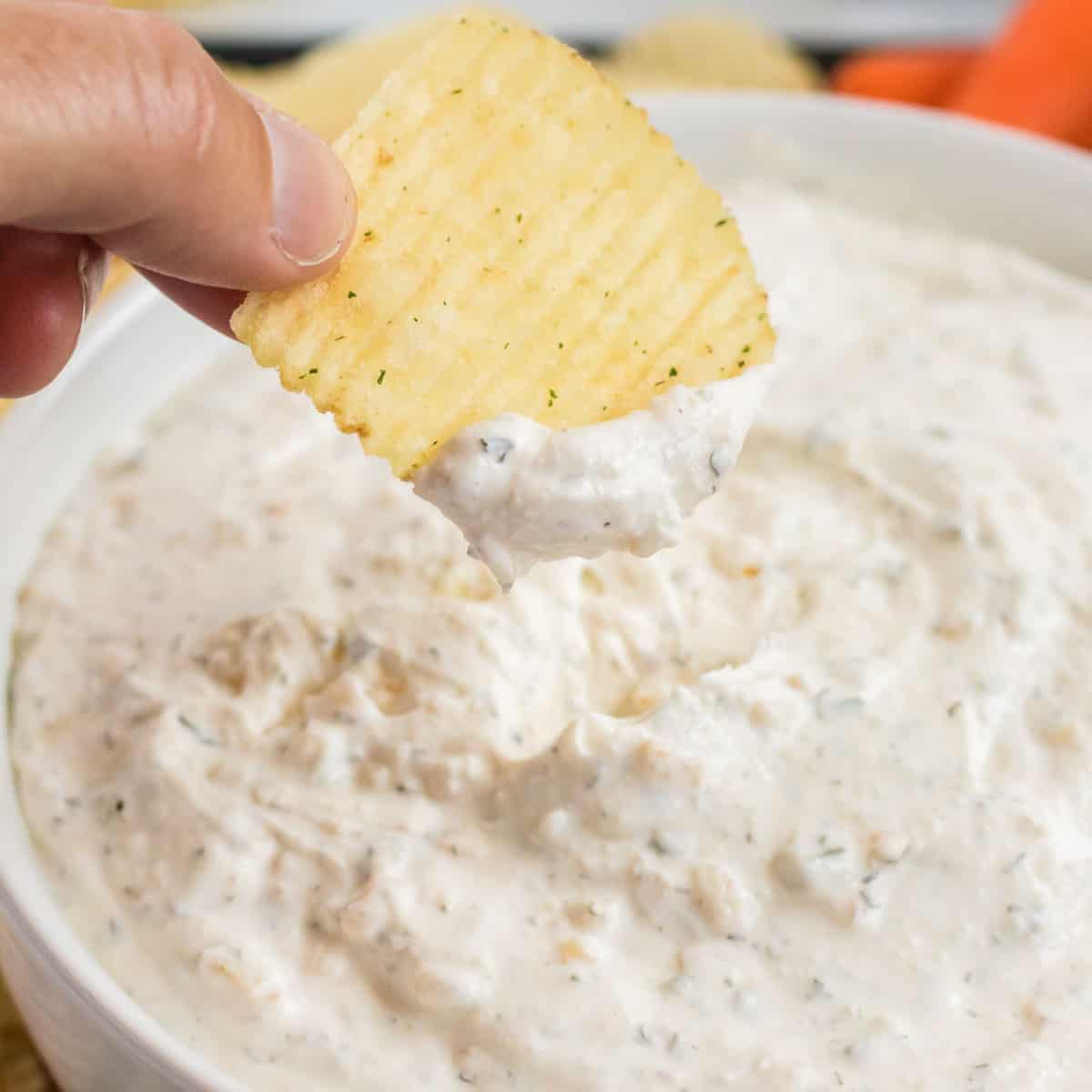 The Best Chip Dip Recipe Build Your Bite