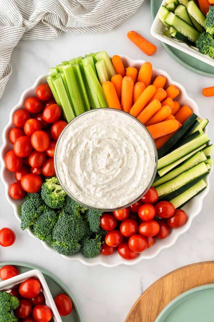 Best Ever Veggie Dip Recipe Build Your Bite
