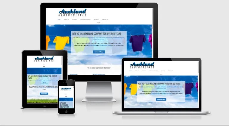 Web Design for Tradies Kitchen Table Web Design NZ