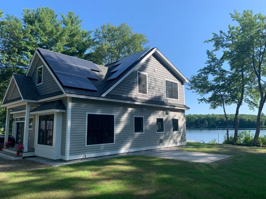 Custom Home 7 Blueberry Lane Lyman, ME Built by Adams