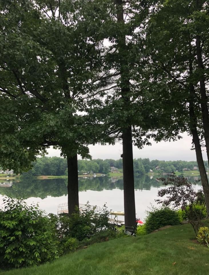 Deck on Congamond Lake BRD Construction