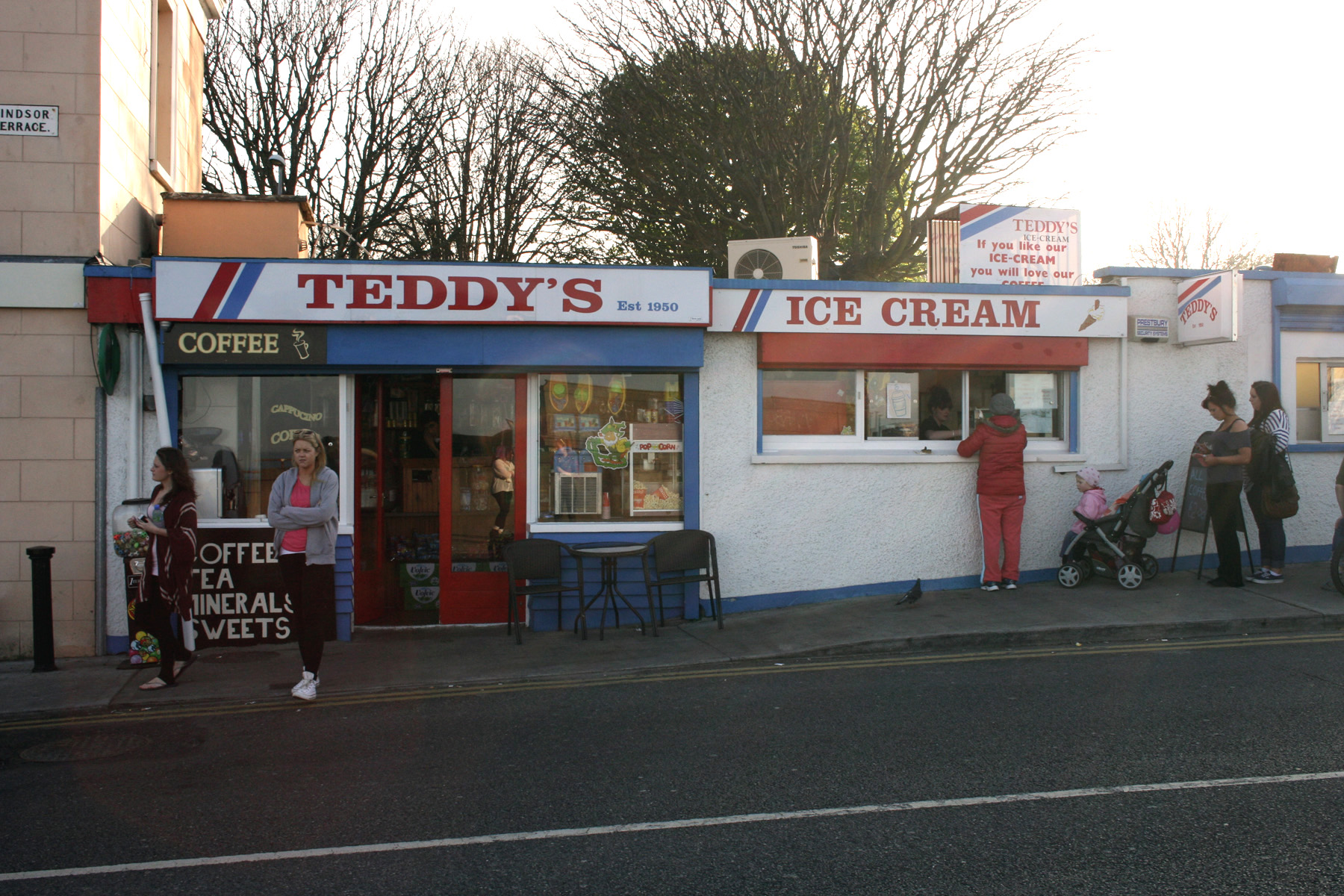 Shopfront, Teddys, 1a Windsor Terrace, Dun Laoghaire Built Dublin