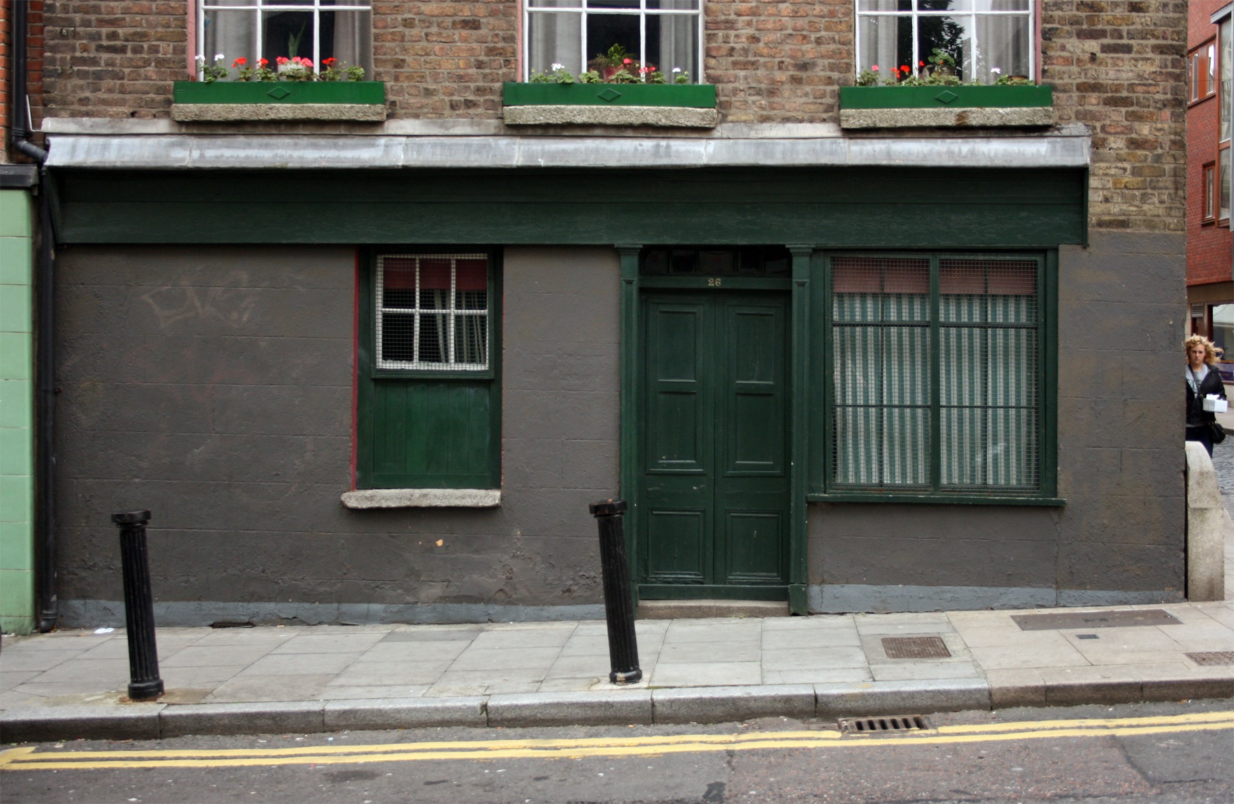 Window and door reveals, 26 Fishamble Street, Dublin 8 Built Dublin